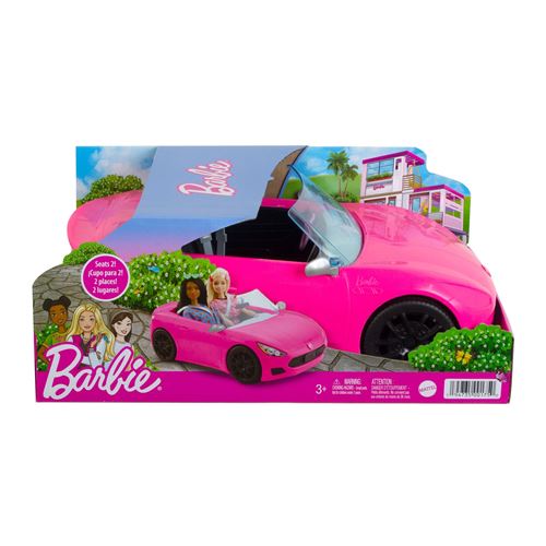 Accessoire Poupée Le Cabriolet De Barbie Rose