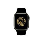 Apple Watch Series 7 GPS boîtier Aluminium Vert 41mm avec Bracelet Noir Reconditionné Grade A