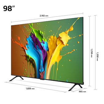 TV QNED LG 98QNED89 248 cm 4K UHD Smart TV 2024 Noir