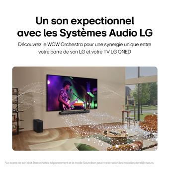 TV QNED LG 98QNED89 248 cm 4K UHD Smart TV 2024 Noir