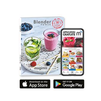 Blender Magimix Power 3 1000 W Argent et Noir