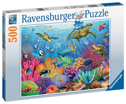 Puzzle 500 Pièces Ravensburger Eaux Tropicales
