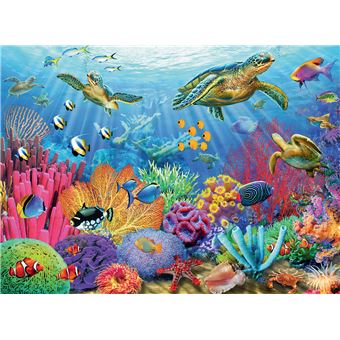 Puzzle 500 Pièces Ravensburger Eaux tropicales