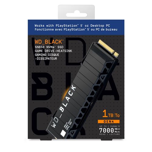 15 Sur Disque Ssd Interne Wd Black Sn850 Nvme Heatsink 1 To Noir Ssd Internes Achat Prix Fnac 15 Sur Disque Ssd Interne Wd Black Sn850 Nvme Heatsink 1 To Noir Ssd Internes Achat Prix Fnac