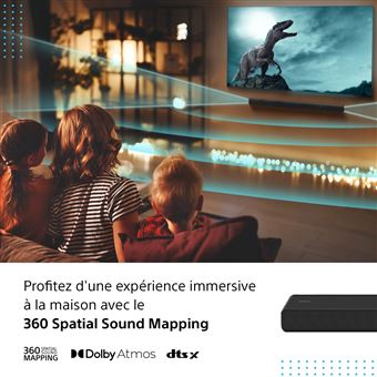 Barre de son Sony HT-A3000 Dolby Atmos 3.1.(2) Noir