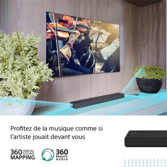 Barre de son Sony HT-A3000 Dolby Atmos 3.1.(2) Noir