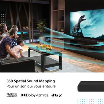 Barre de son Sony HT-A3000 Dolby Atmos 3.1.(2) Noir