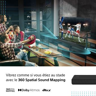 Barre de son Sony HT-A3000 Dolby Atmos 3.1.(2) Noir