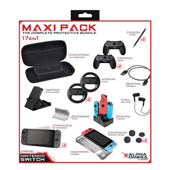 Maxi Pack 17 en 1 Alpha Omega Players pour Nintendo Switch