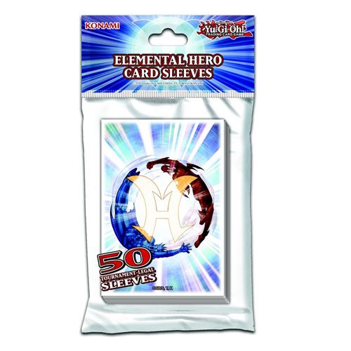 Jeu de cartes Konami Yu-Gi-Oh Pochettes de cartes Elemental Hero - Konami