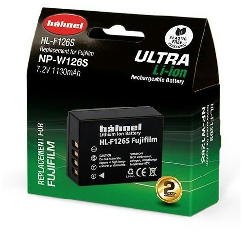Batterie Hahnel Ultra NP-W126s pour Fujifilm XT-30II, X-T3, X-Pro3, X-E4 et X100V