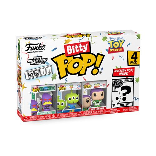 Funko Pack 4 Figurines Bitty Pop Toy Story Zurg