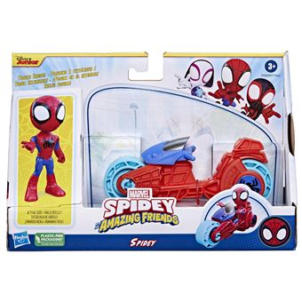 Figurine Spidey And His Amazing Friends avec Moto