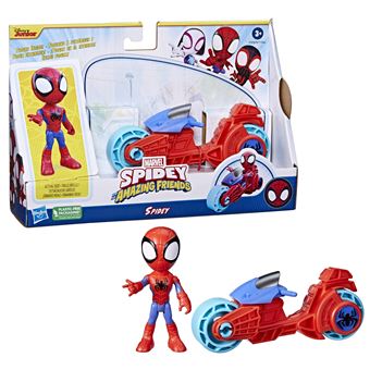 Figurine Spidey And His Amazing Friends avec Moto