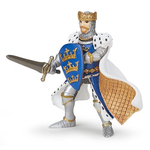 Figurine Papo Roi Arthur Bleu