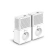 Pack de 2 CPL TP-Link AV1000 avec 1 Prise Gigogne