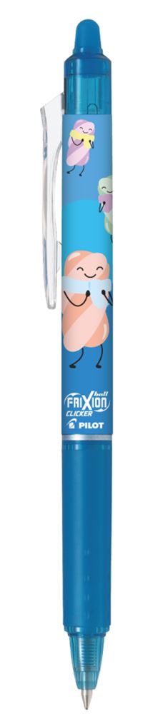 Stylo à Bille Rétractable En Forme De Bonhomme En Pain D'épice - Encre Bleue 0,5 Mm - Cadeau Bureau Ou école - 9