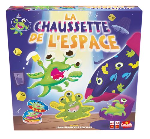 Jeu de Société Goliath 919488.006 – La Chaussette de l'Espace, 2 à 4 Joueurs, 7 ans+ - vue 10
