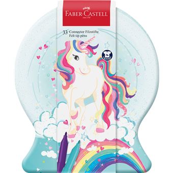 Pack de 33 feutres Faber-Castell Licorne