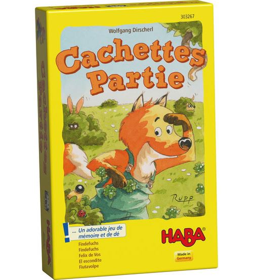 Jeu de société Haba Cachettes partie