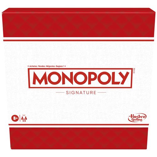 Jeu classique Hasbro Monopoly Signature