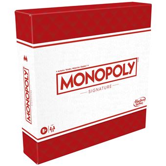 Jeu classique Hasbro Monopoly Signature