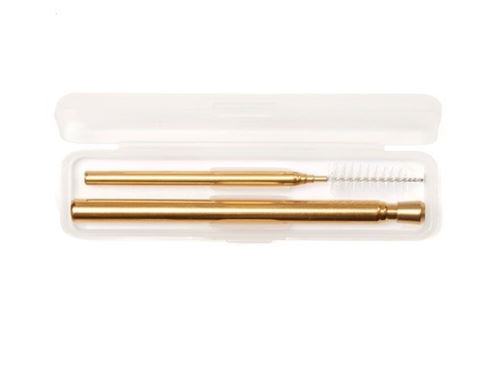 COPPER TRAVEL STRAW SET