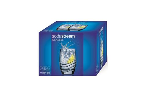 Sodastream - Boîte de 4 verres