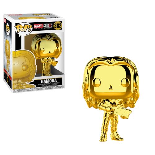 Figurine Funko Pop Bobble Gamora Chrome Marvel