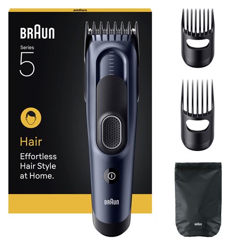 Tondeuse Cheveux Braun Hc5550 Noir Bleu