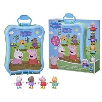 Figurines Peppa Pig Mallette Peppa et ses amis