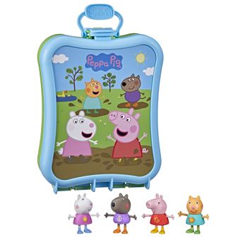 Figurines Peppa Pig Mallette Peppa et ses amis