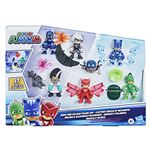 Figurines PJ Masks Pyjamasques Coffret Héros et Méchants