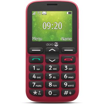 Smartphone Doro 1380 Double SIM 2.4" Rouge - 1