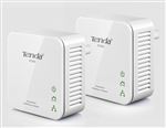 Pack de 2 Kits d'adaptation CPL Tenda P200 200 Mbps Blanc