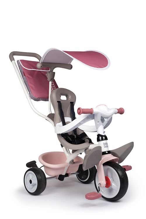 Tricycle baby Smoby Balade Plus Rose