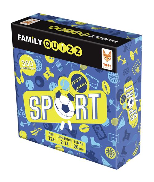 Jeu De Culture Générale Topigames Family Quizz Sport