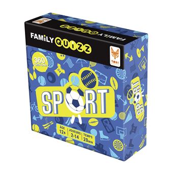 Jeu de culture générale Topigames Family Quizz Sport