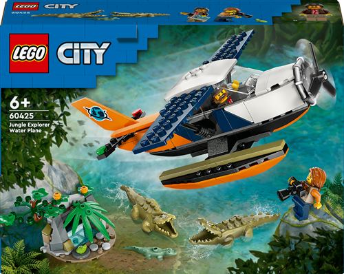 LEGO® City 60425 L’hydravion de l’explorateur de la jungle