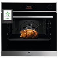 Four SteamCrisp SÉRIE 700 PRO - Cuisson vapeur integree / Chaleur tournante pulsee - 1 mode vapeur 25% - Pyrolyse - Classe defficacite energetique*:A+ - Volume utile cavite (L):XXL 72 - Affichage LCD blanc - Preconisation de temperature