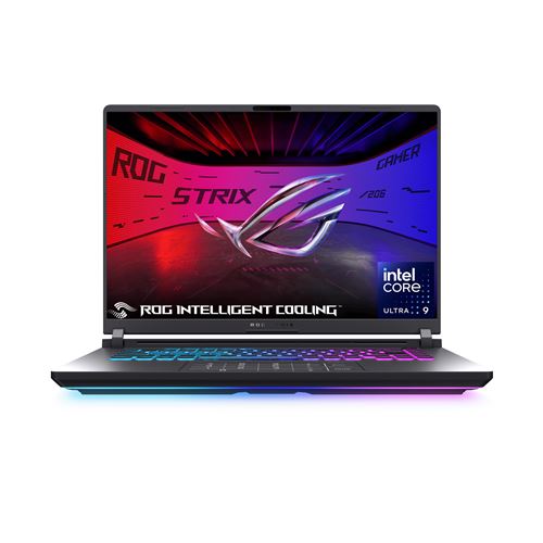PC Portable Gaming Asus ROG STRIX-G16-G615LW-DRS5055W 16 2.5K 240 Hz Intel® Core™ Ultra 9 32 Go RAM 1 To SSD Nvidia GeForce RTX 5080 Gris éclipse
