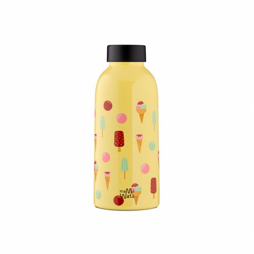 Gourde isotherme Mama Wata 470 ml Jaune Ice Cream