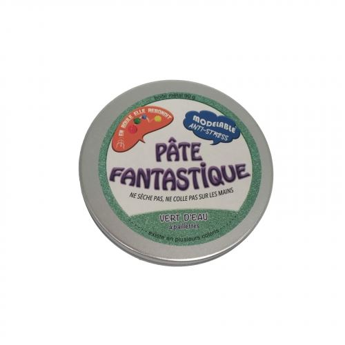 Kit créatif WDK Pâte Fantastique Vert Eau Pail