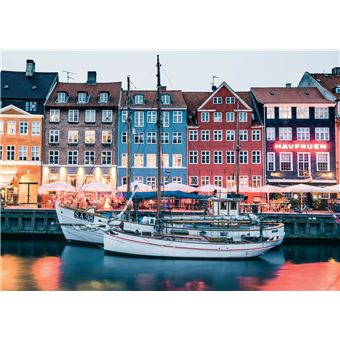 Puzzle 1000 pièces Ravensburger Copenhague Danemark