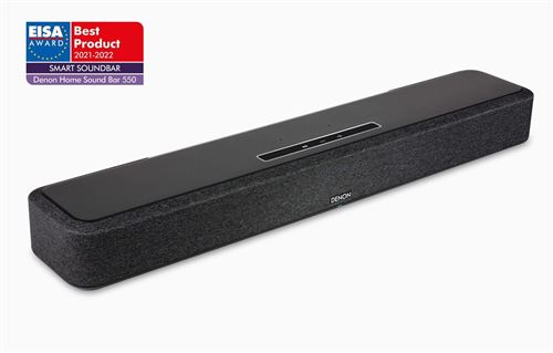Barre de son sans fil Bluetooth Denon Home Sound Bar 550 Dolby Atmos Noir