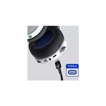 Casque gaming sans fil SteelSeries Arctis 7P+ Blanc pour PS5