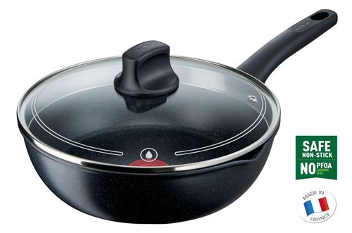 Sauteuse Tefal Black Stone Induction 26 cm Noir