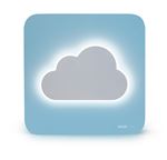 Veilleuse BigBen CBLNEONOCLOUDM Colorlight Nuage Bleu