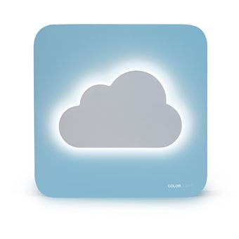 Veilleuse BigBen CBLNEONOCLOUDM Colorlight Nuage Bleu - 1