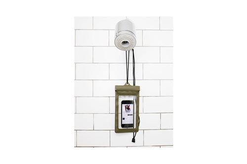 Housse etanche phone vert